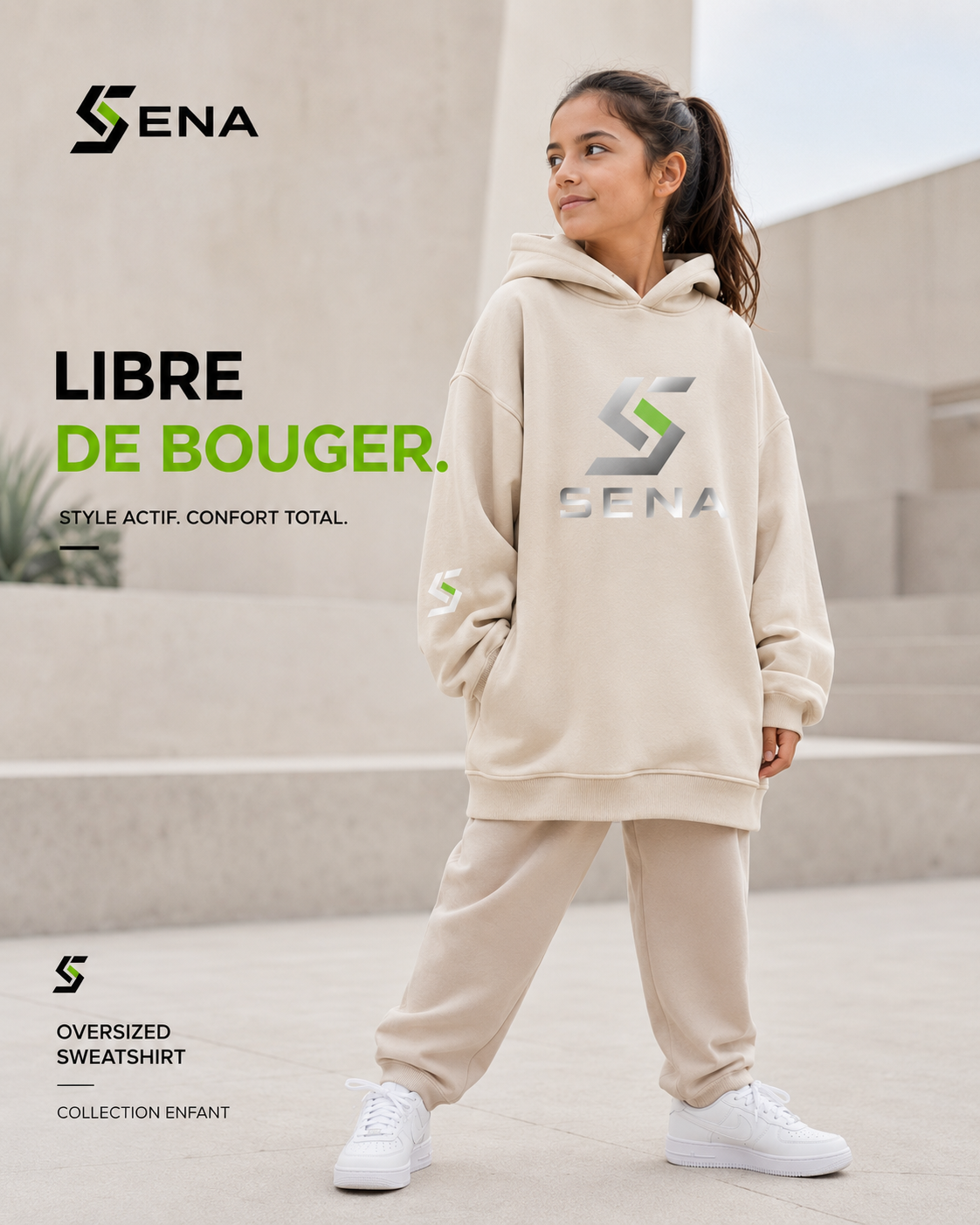 Hoodie Oversize Enfant