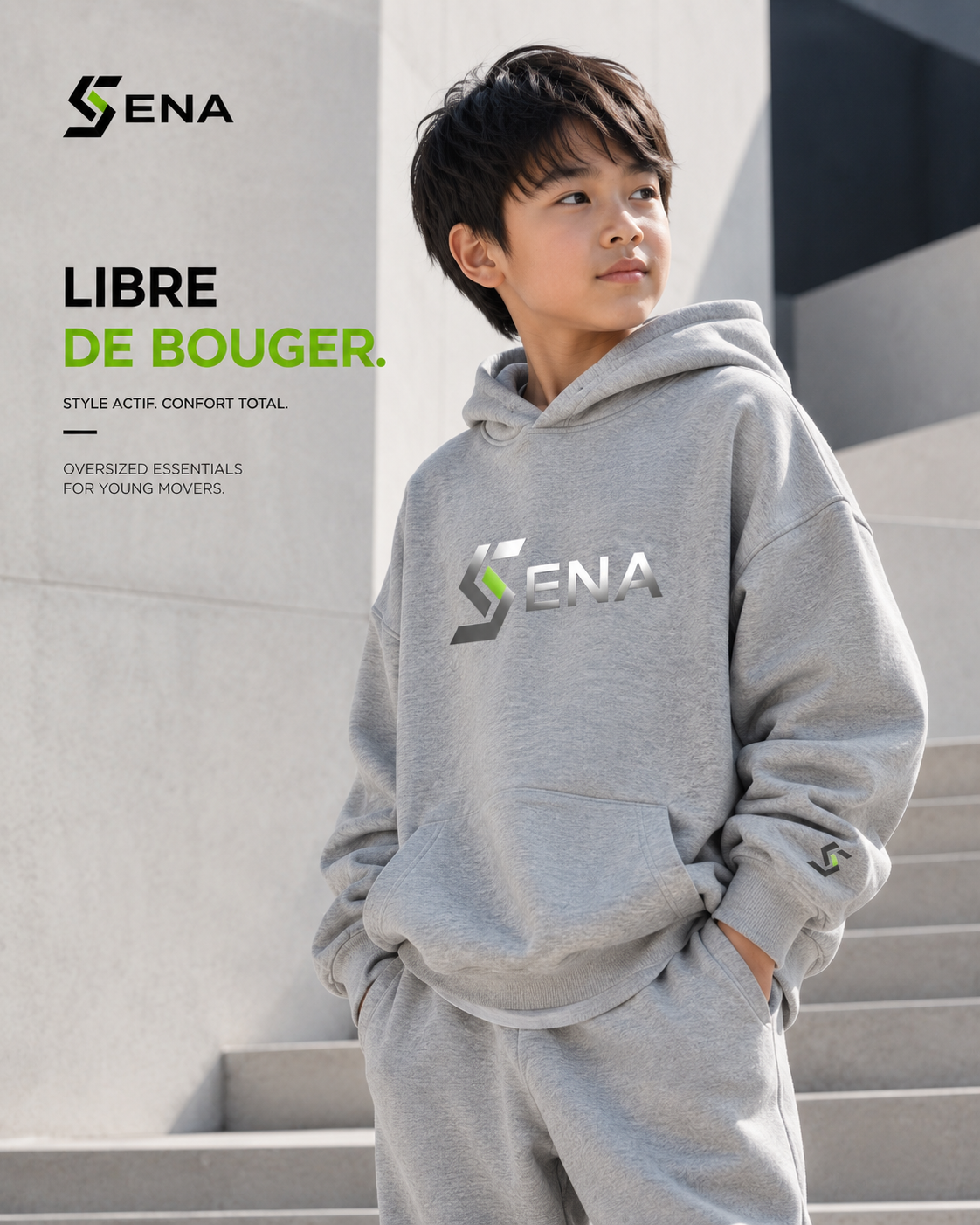 Hoodie Oversize Enfant