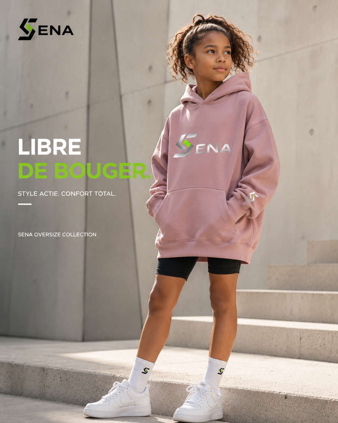 Hoodie Oversize Enfant