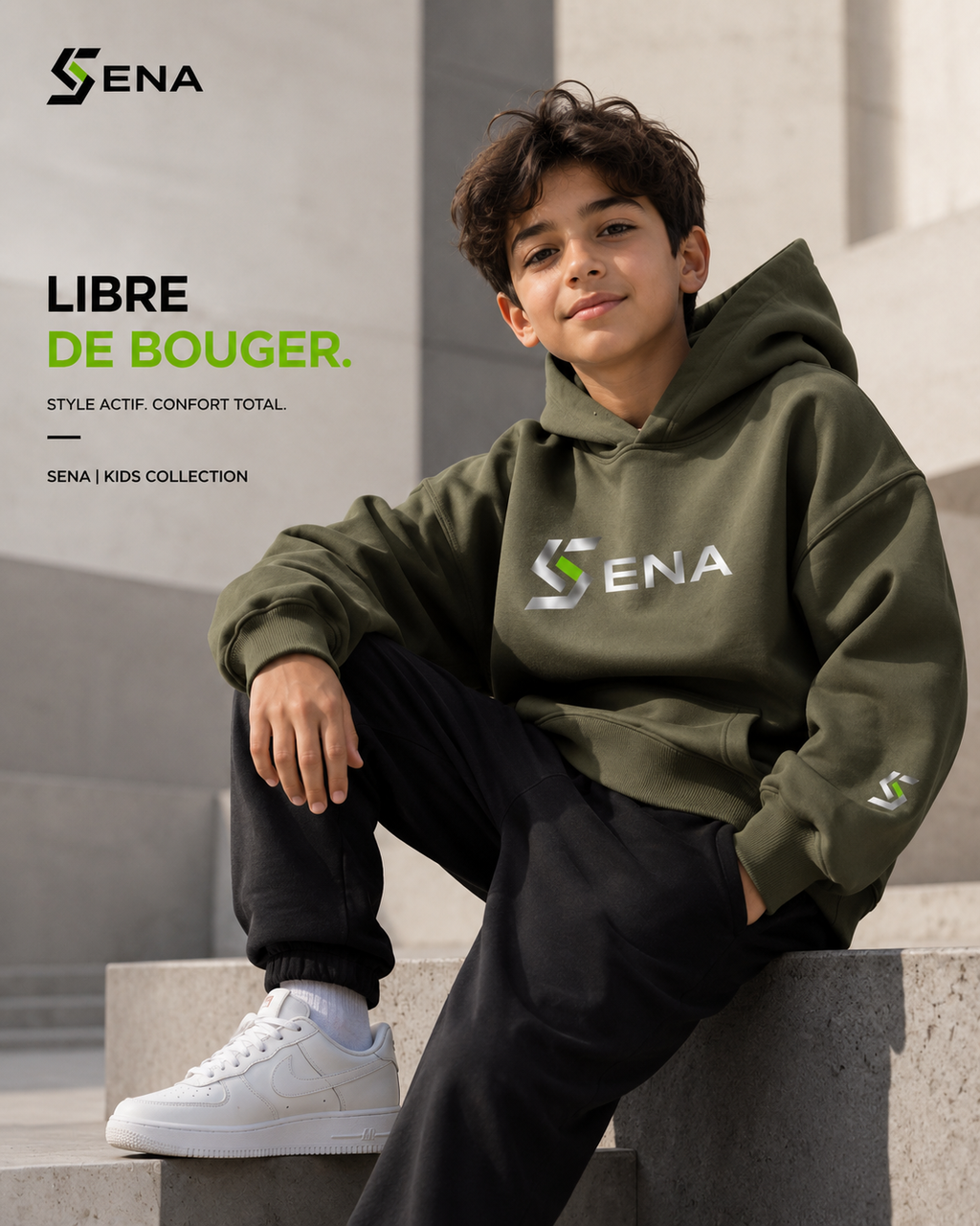 Hoodie Oversize Enfant