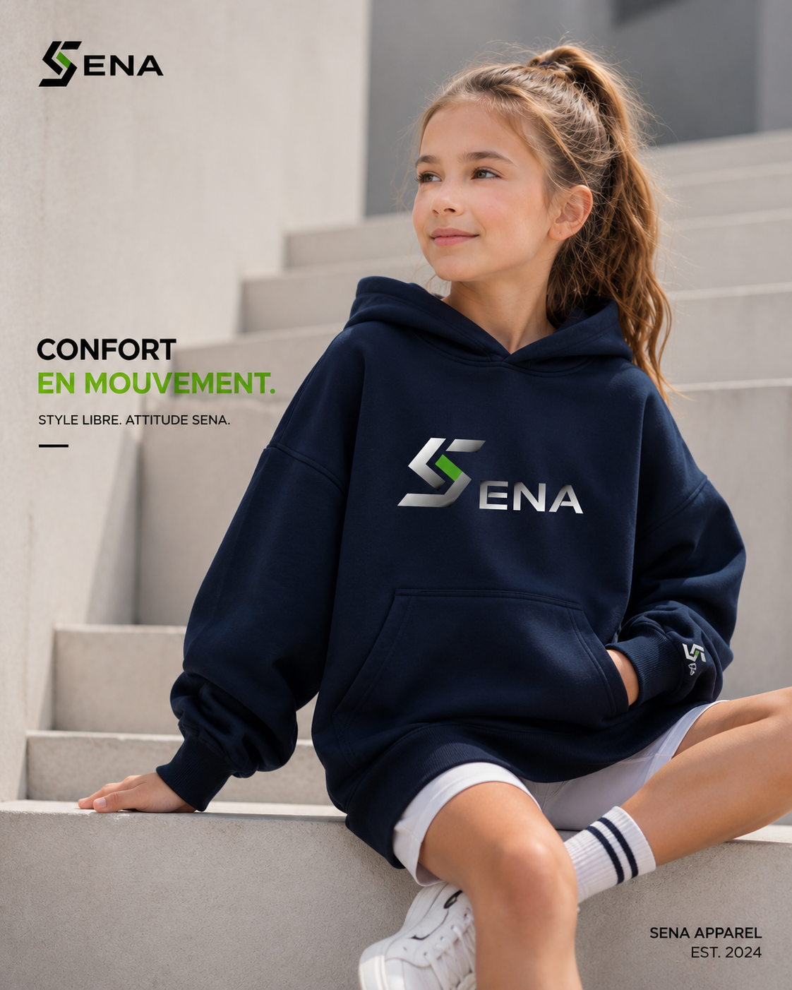 Hoodie Oversize Enfant
