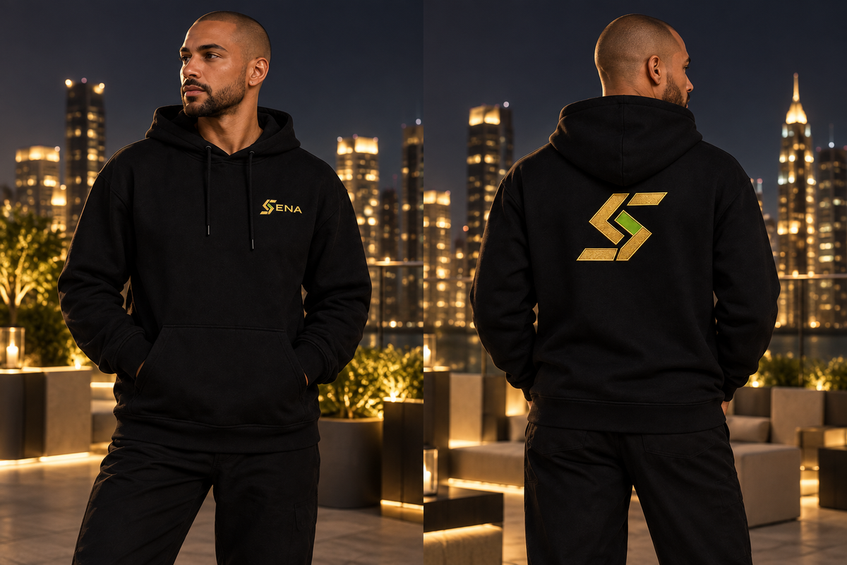 Hoodie — Noir en Or