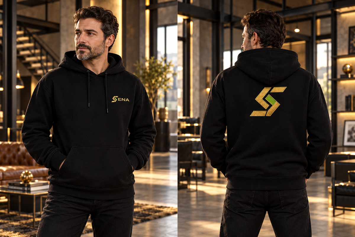 Hoodie — Noir en Or